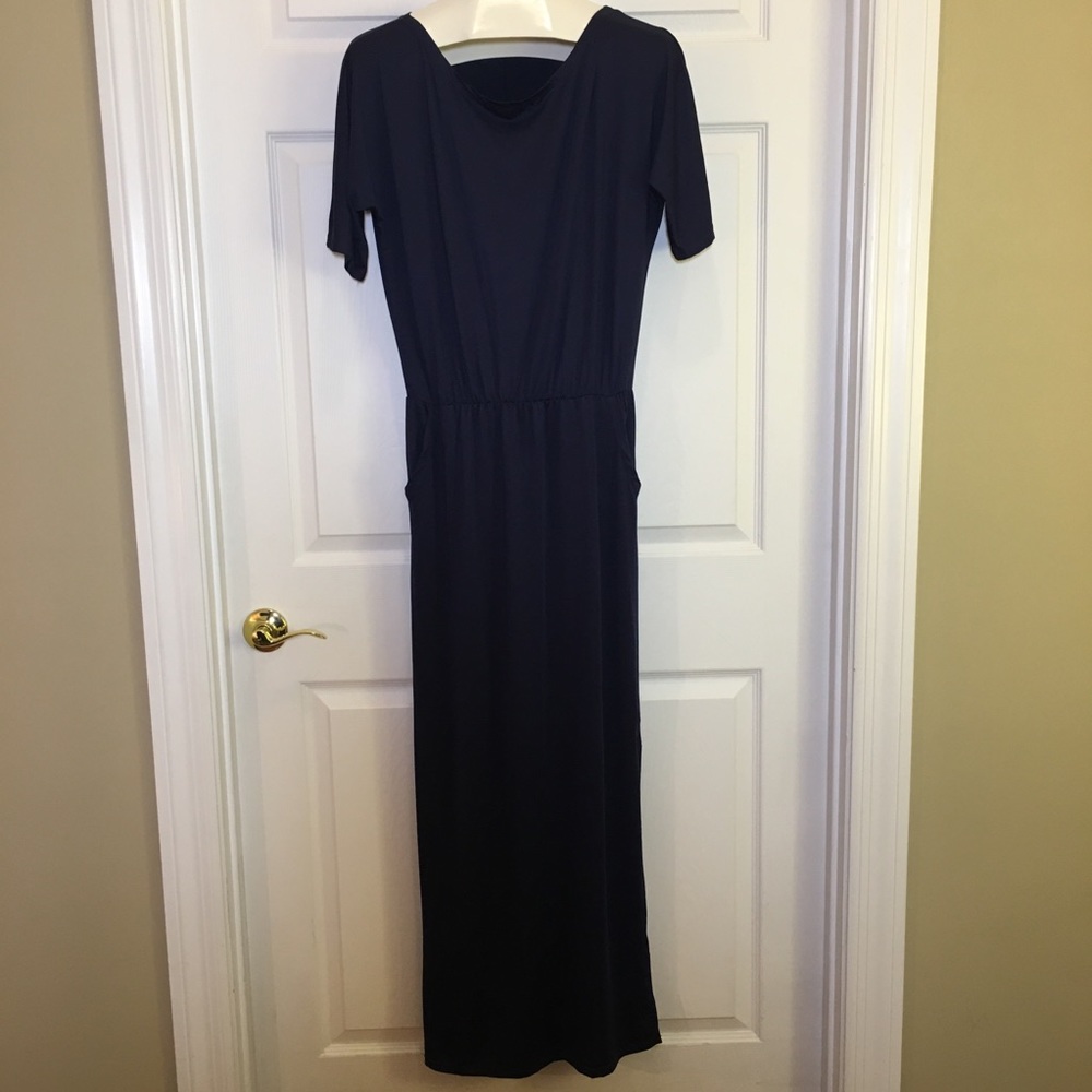 Overmal Short Sleeved Maxi Dress